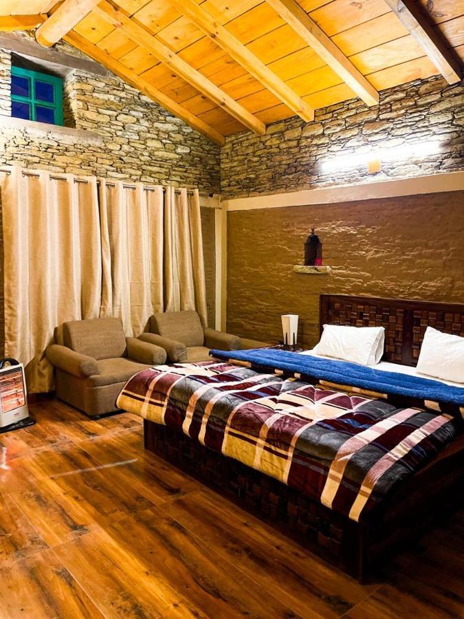 Meraki Huts Pauri Bagian luar foto