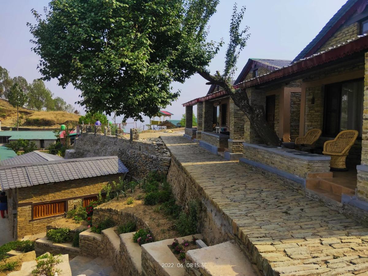 Meraki Huts Pauri Bagian luar foto