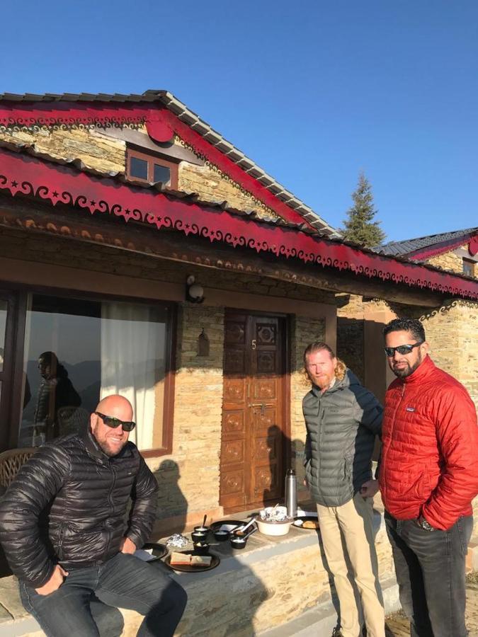 Meraki Huts Pauri Bagian luar foto